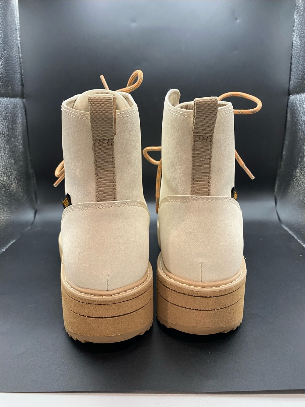 Teva Ivory 1 Platform Midform Leather Booties 1123510 Women’s Size 11 Boots - Picture 3 of 10